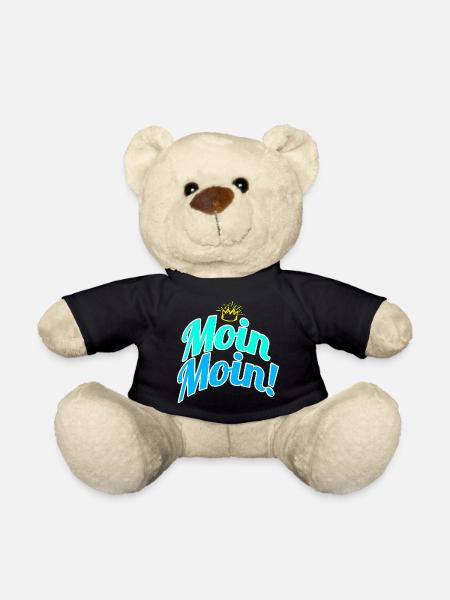 Moin Moin! - Teddy - Schwarz