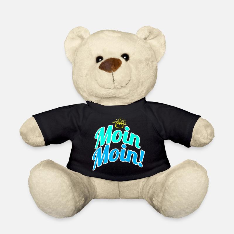 Moin Moin! - Teddy - Schwarz