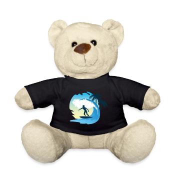 Surfen - Teddy - Schwarz - Vorne
