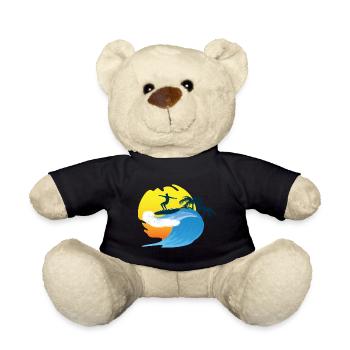 Surfen - Teddy - Schwarz - Vorne