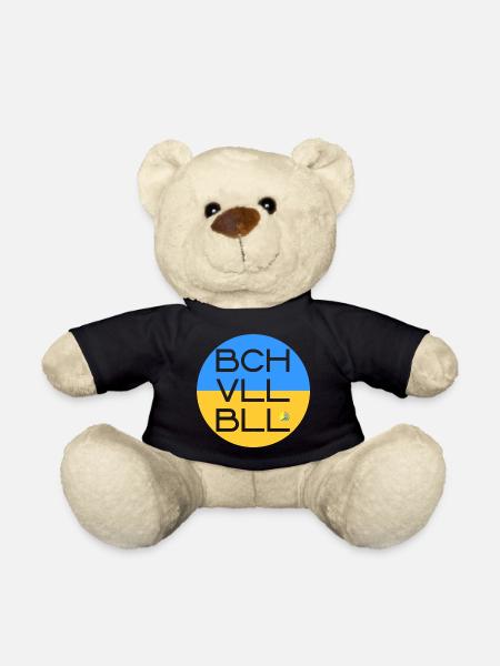 BeachVolleyBall (Round-Edition) - Teddy - Schwarz