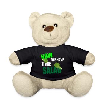 Now we have the salad Jetzt haben wir den Salat - Teddy - Schwarz - Vorne