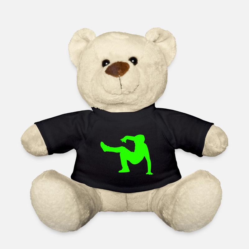 Dancing hip hop is also a sport - Teddy Bear - black