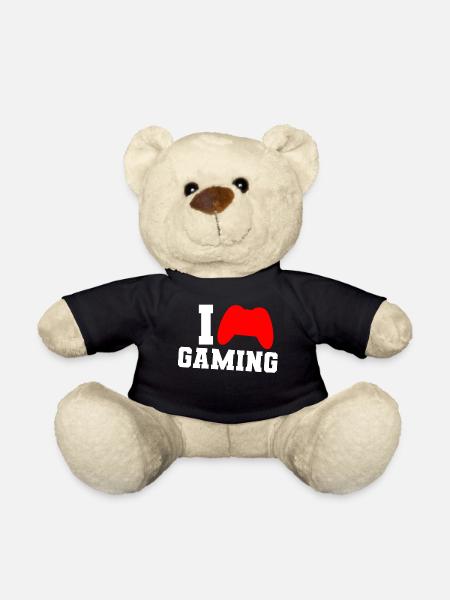 I LOVE GAMING - Teddy - Schwarz