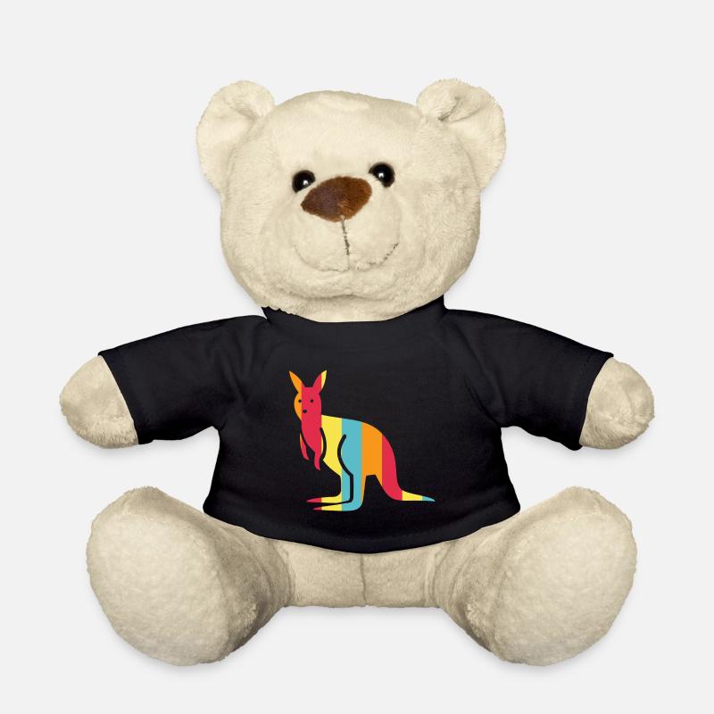 Kangaroo - Teddy - Schwarz