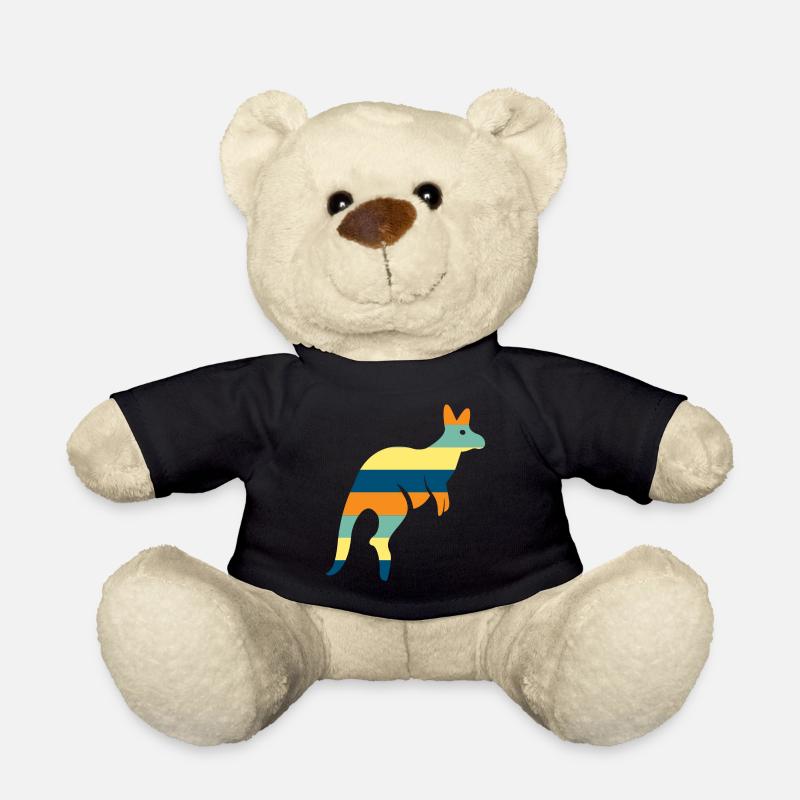 Kangaroo - Teddy - Schwarz