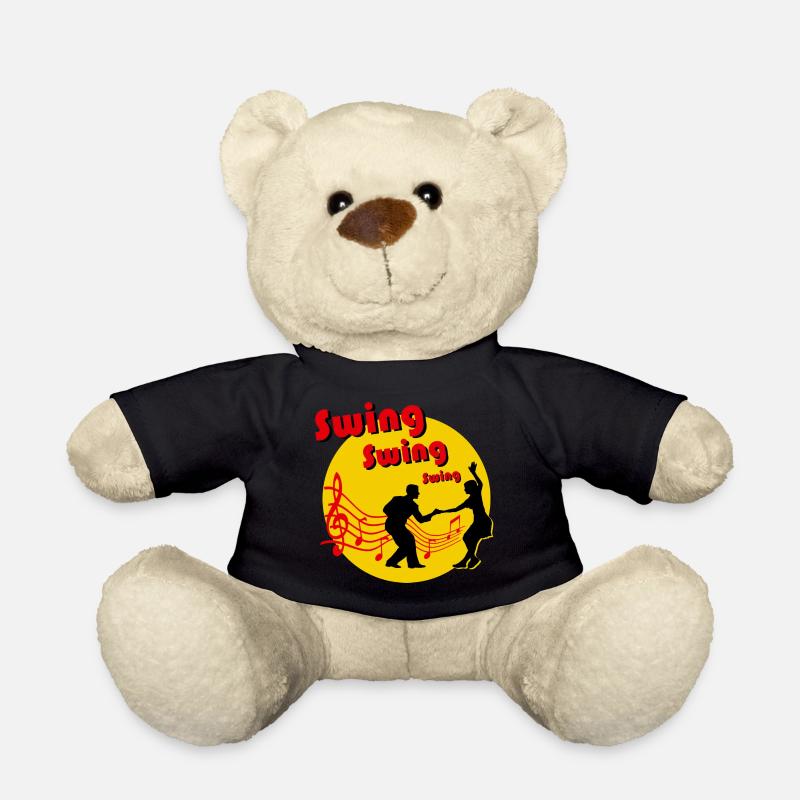 Paar, das Swing tanzt - Teddy - Schwarz