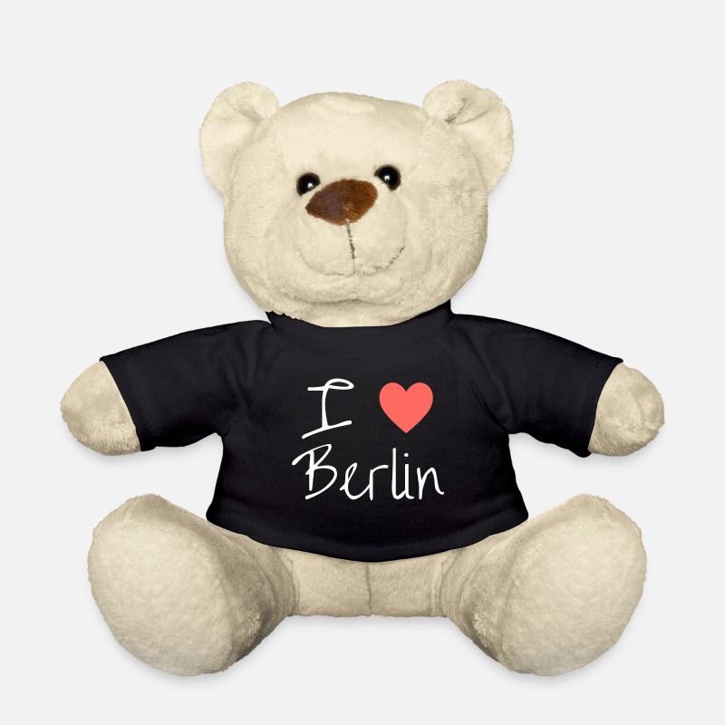 i love Berlin - Teddy - Schwarz