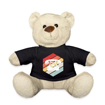 Telefon Retro Vintage - Teddy - Schwarz - Vorne