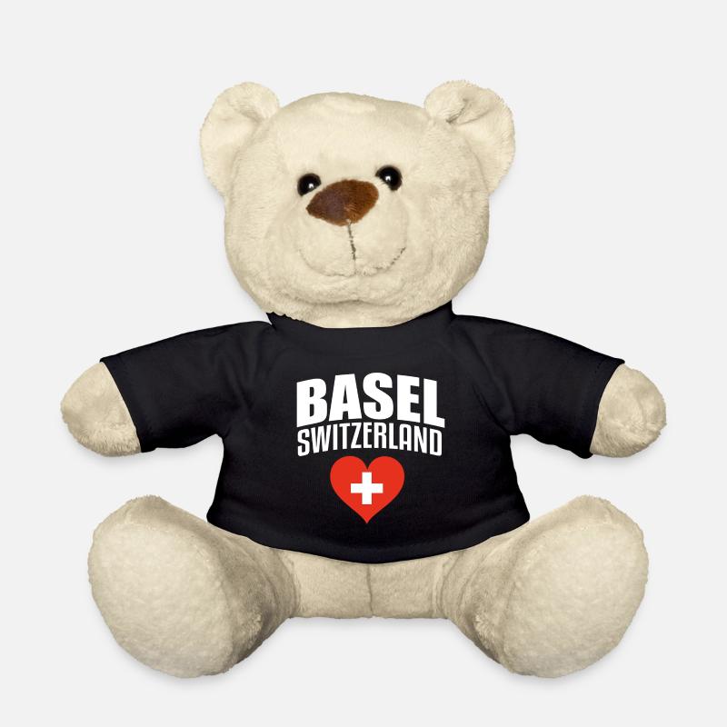 Basel Schweiz Switzerland - Teddy - Schwarz