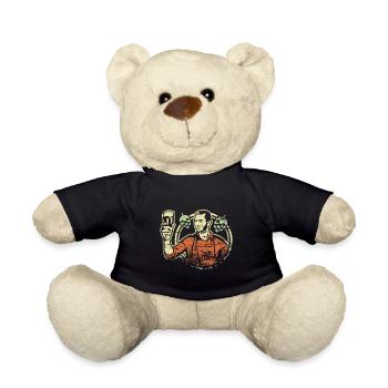 Home Brewing - Teddy Bear - black - Front