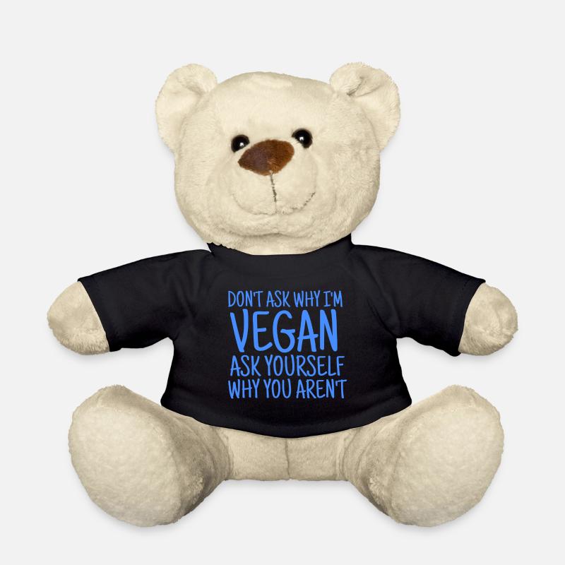 VEGAN VEGANER - Teddy - Schwarz