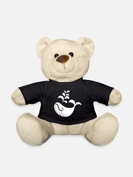 baleine - Nounours - noir