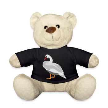 schwan vogel wasser - Teddy - Schwarz - Vorne