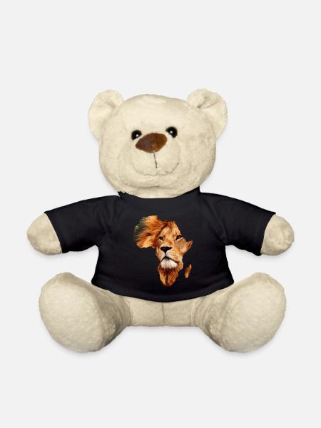 Lion d'Afrique - Nounours - noir