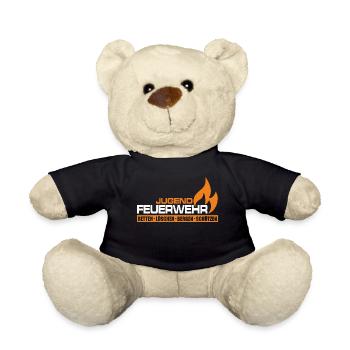 Jugendfeuerwehr I Retten Löschen Bergen Schützen - Teddy - Schwarz - Vorne
