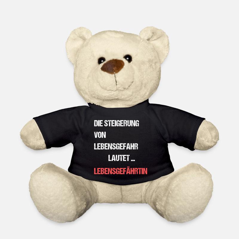 Die Steigerung Von Lebensgefahr Lebensgefährtin - Teddy - Schwarz