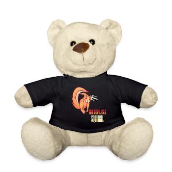 Der Teufel ist ein Eichhörnchen, Devil Squirrel - Teddy - Schwarz - Vorne