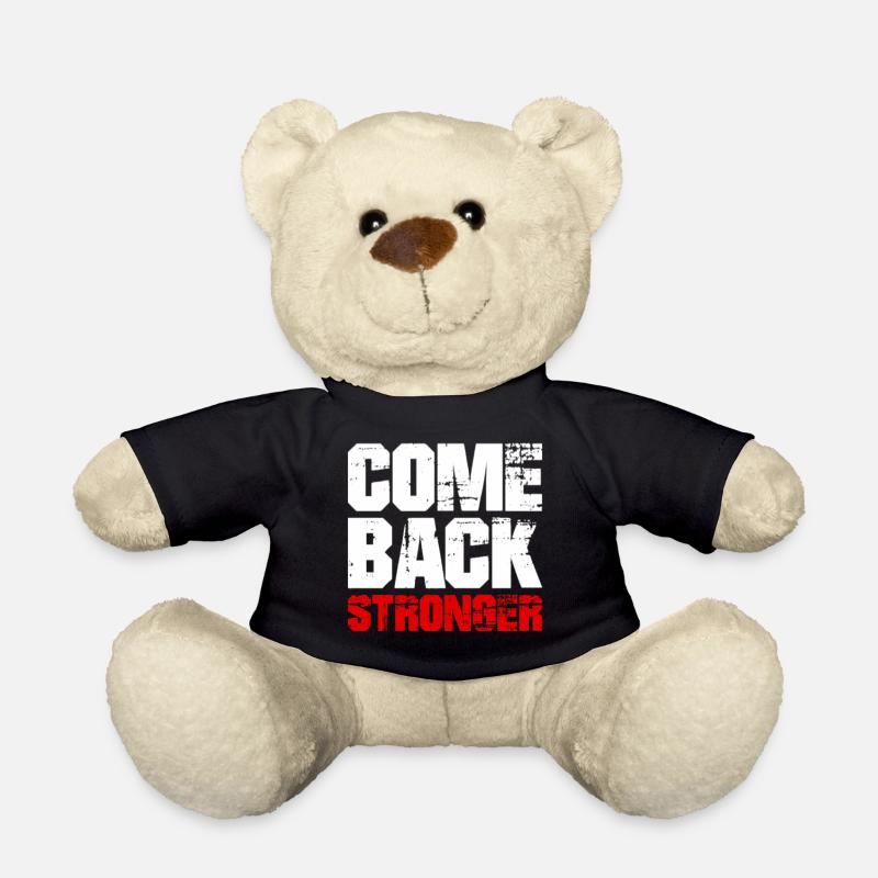 REVENEZ PLUS FORT - COMEBACK - REPEAT - Nounours - noir