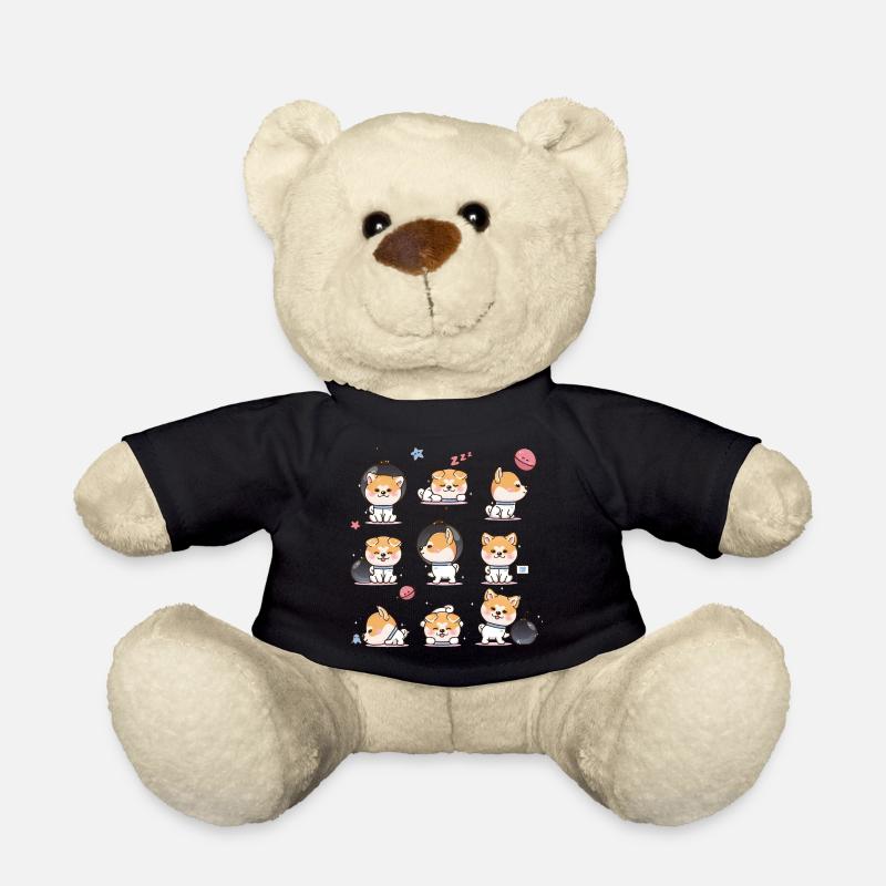 Shiba Inu - Teddy Bear - black
