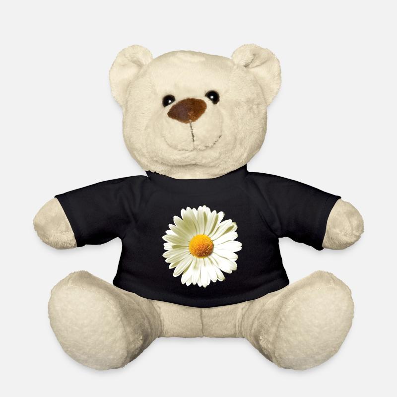 Gänseblümchen | Daisy flower power - Teddy - Schwarz