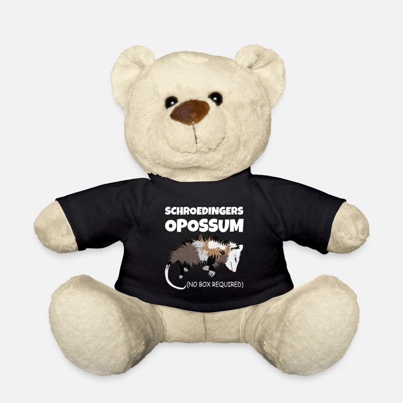 Opossum de Schrödinger (chat de Schrödinger) sans boîte - Nounours - noir