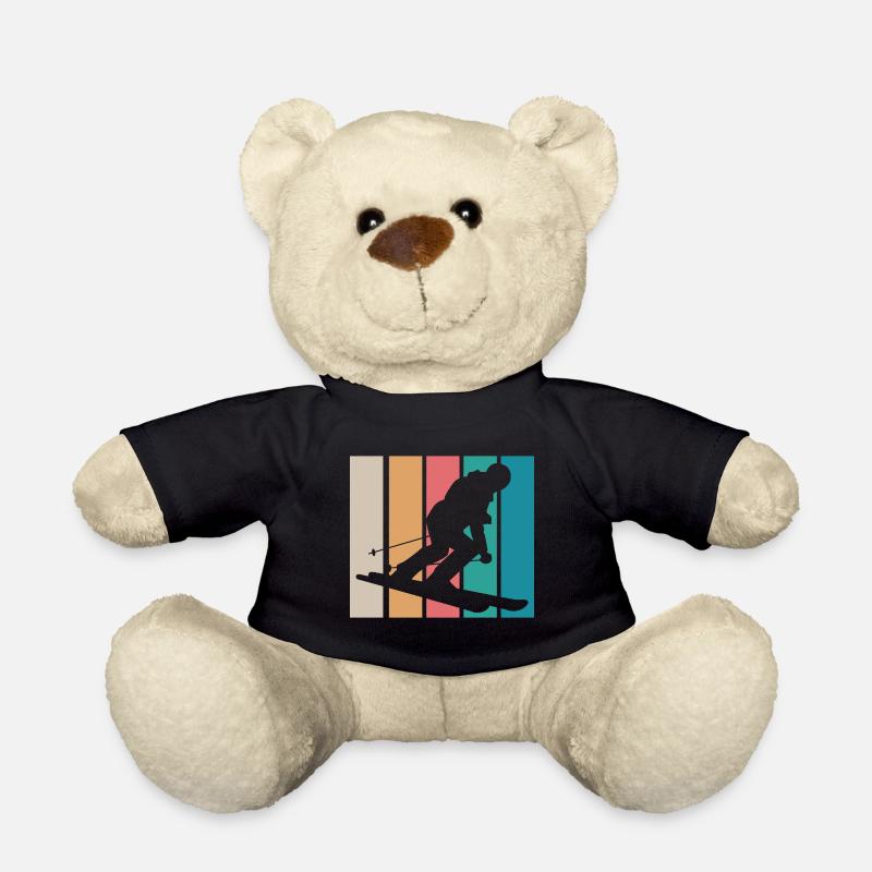 Ski - Teddy - Schwarz