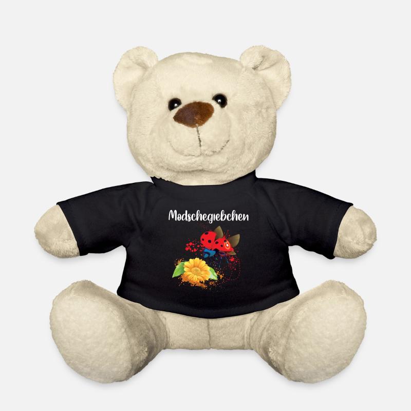 Modschegiebchen ostdeutsch Marienkäfer Sachsen - Teddy - Schwarz