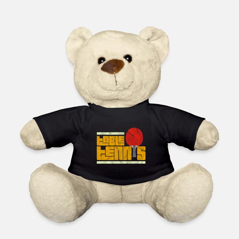 Tennis de table - Nounours - noir