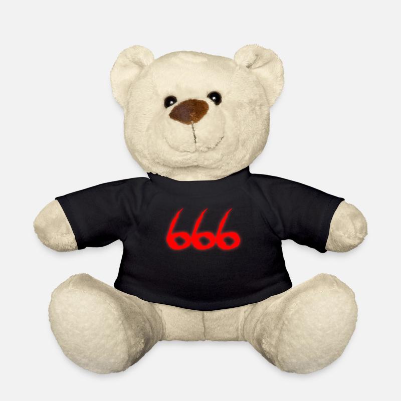 666 - Teddy Bear - black