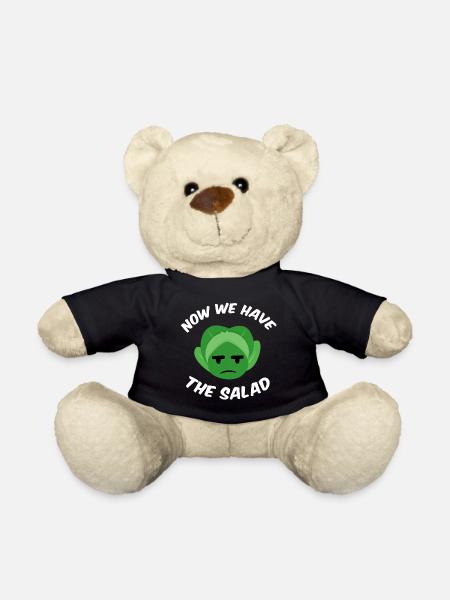 Now we have the salad - Teddy - Schwarz