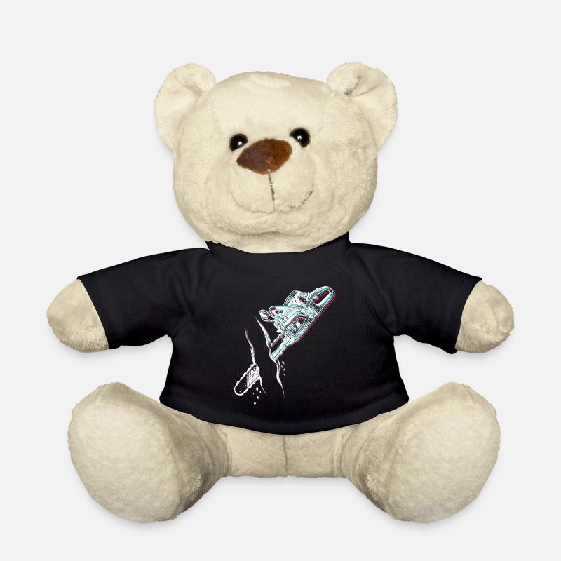Tronçonneuse tronçonneuse pour bûcherons - Nounours - noir