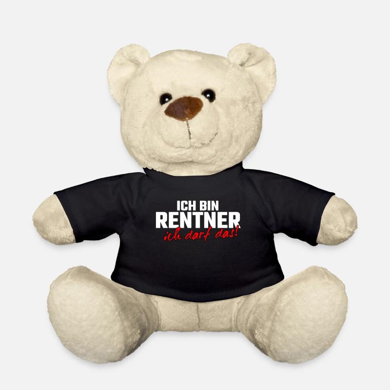 Rentner - Teddy - Schwarz