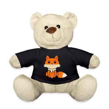 Animal wilderness - Teddy Bear - black - Front