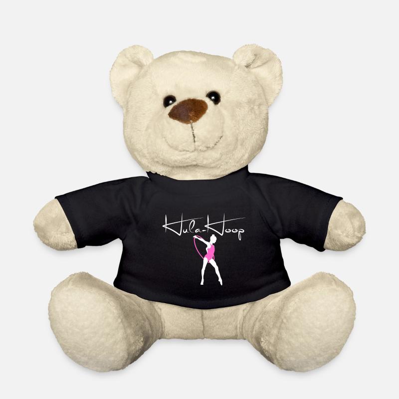 Hula-Hoop Pink - Teddy Bear - black