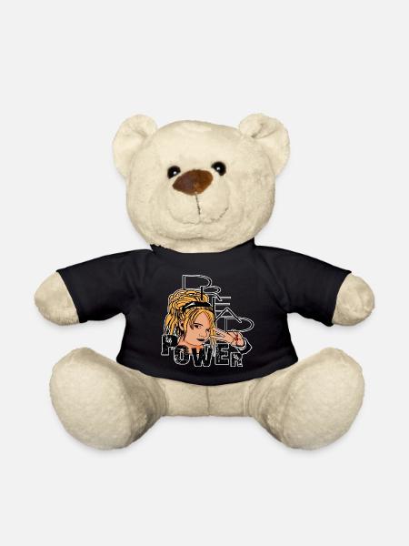 Dread Power Dread Lady Peace - Teddy Bear - black