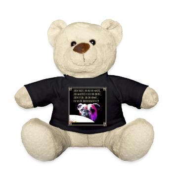 Bulldog Snack - Teddy - Schwarz - Vorne