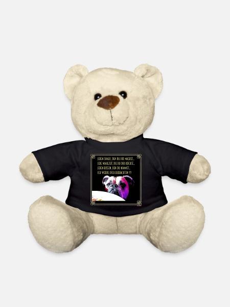 Bulldog Snack - Teddy - Schwarz