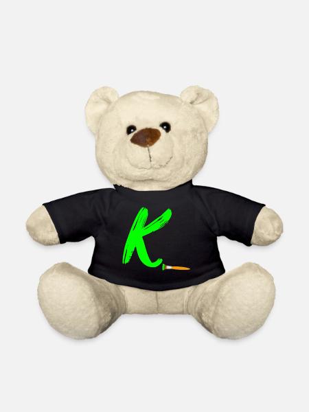 morceau vert k - Nounours - noir