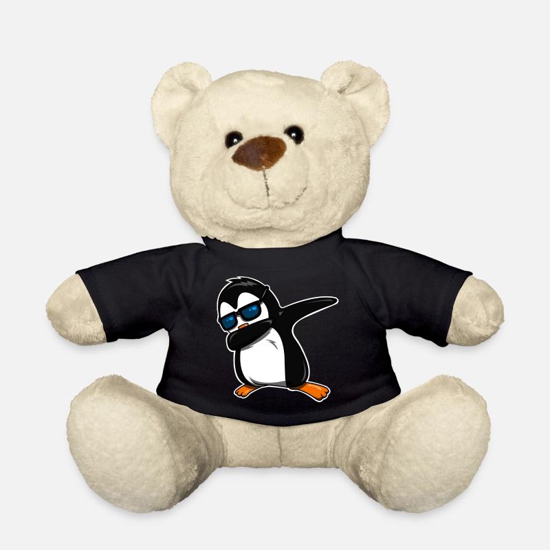 Dabbing Pinguin cool - Teddy - Schwarz