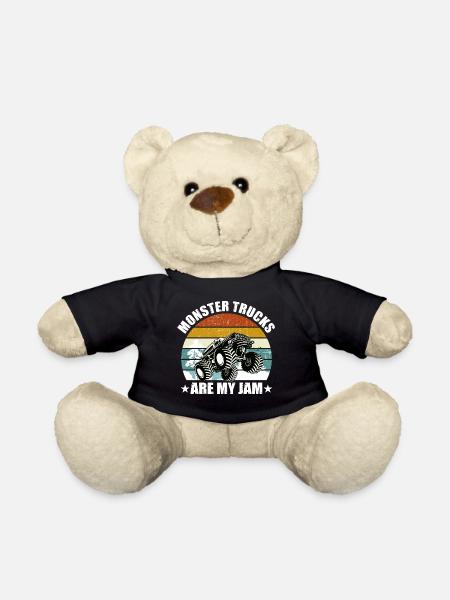 Monster Trucks sind mein Stau - Teddy - Schwarz