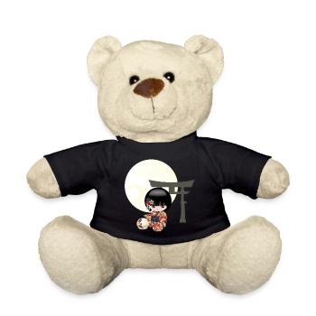 full moon - Teddy Bear - black - Front