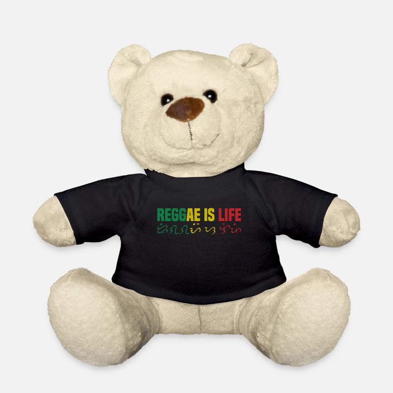 Reggae ist Leben - Teddy - Schwarz
