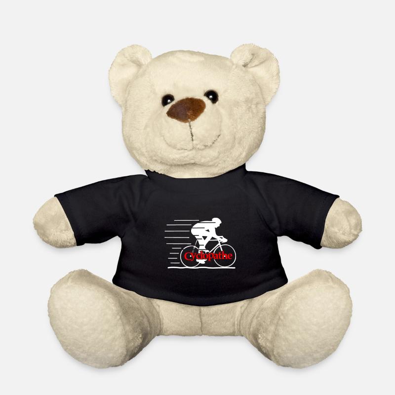 JE SUIS UN CYCLOPATHE ! (vélo, cyclisme) - Nounours - noir