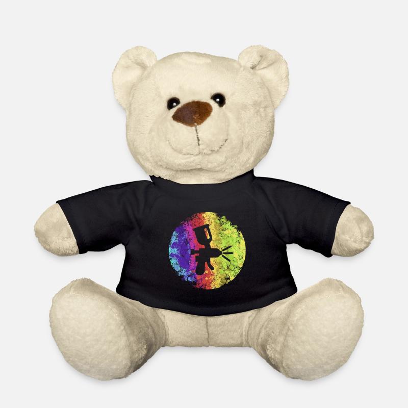 Autolackierer - Teddy - Schwarz