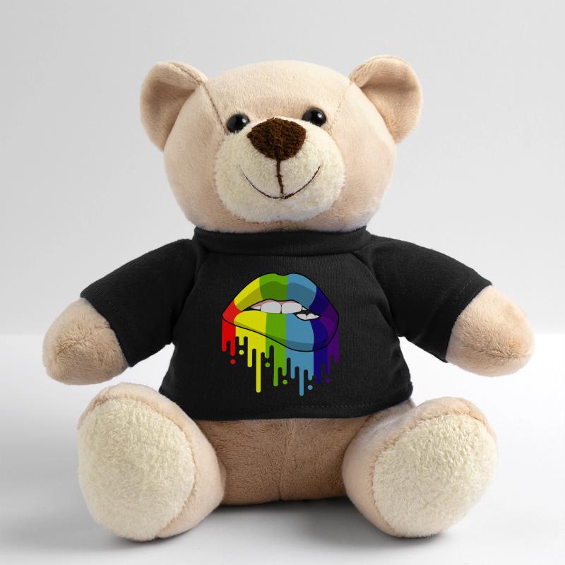 Rainbow Regenbogen Pride Homosexual Kleidung Mann Teddy