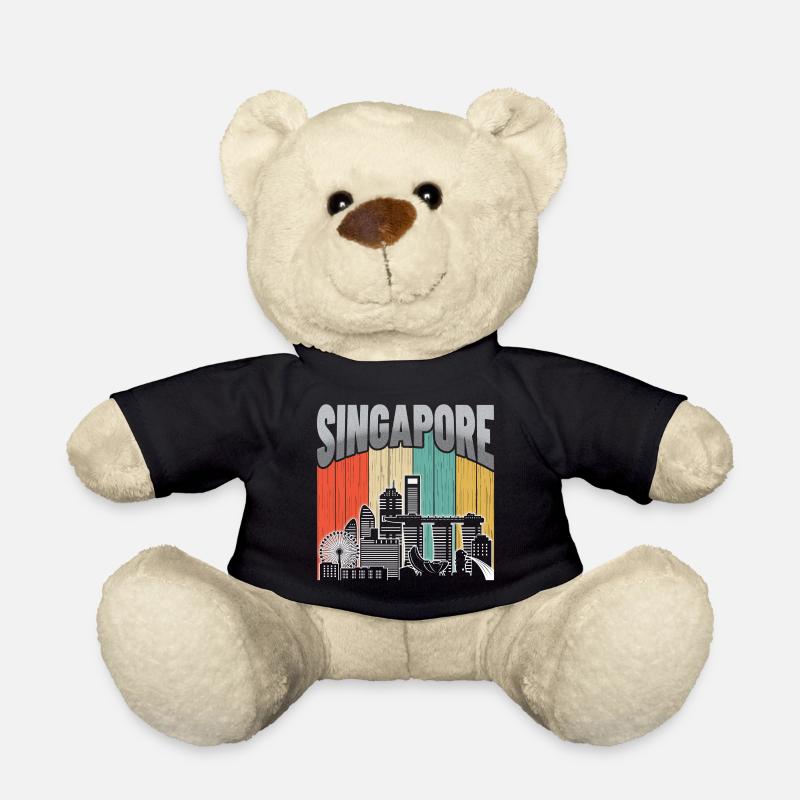 Singapur - Teddy - Schwarz