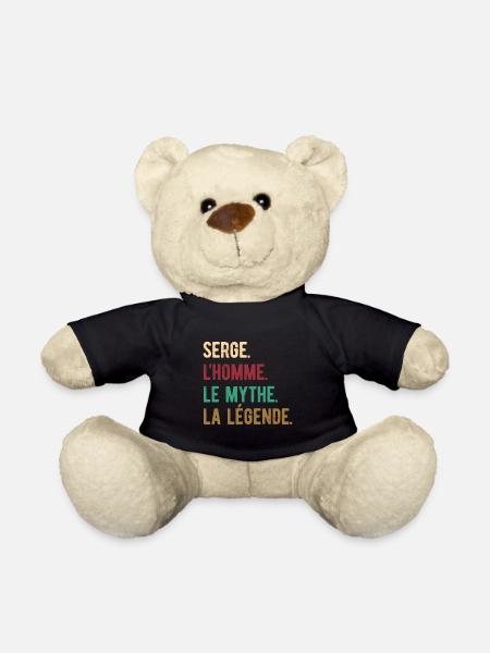 SERGE L'HOMME LE MYTHE LA LÉGENDE - Nounours - noir