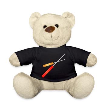 two screwdrivers for the toolbox - Teddy Bear - black - Front