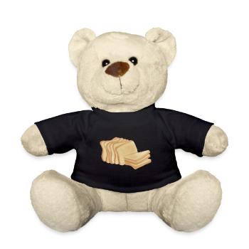 Toast Leib Brot - Teddy - Schwarz - Vorne